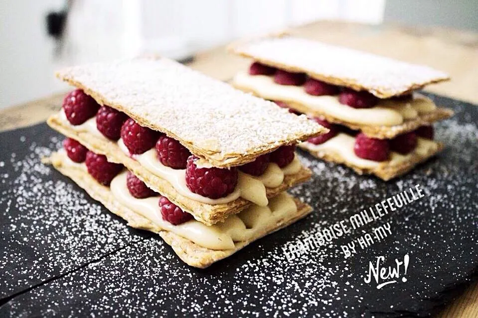 Raspberry Millle Feuille (Napoleon)|Teddy Nguyenさん