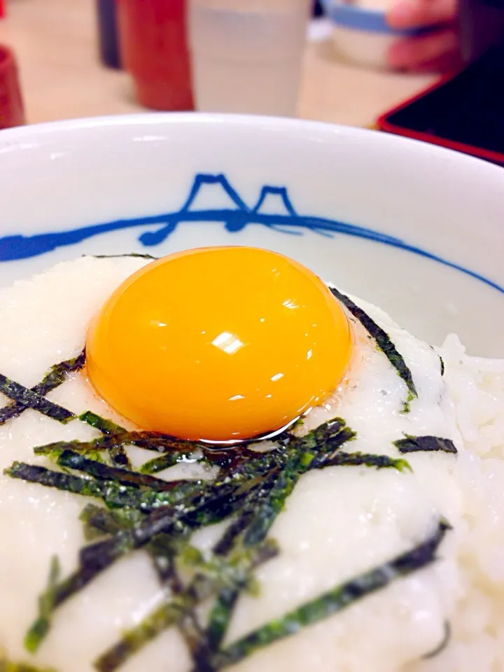 【今日のたまごかけご飯】松屋の朝定食 たまご×とろろ|かとう ひろみさん