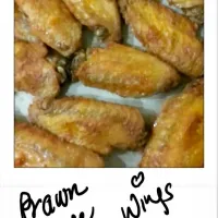 Prawn paste toasted chicken wings.|A Warrior Storyさん