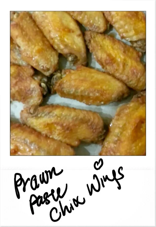 Prawn paste toasted chicken wings.|A Warrior Storyさん