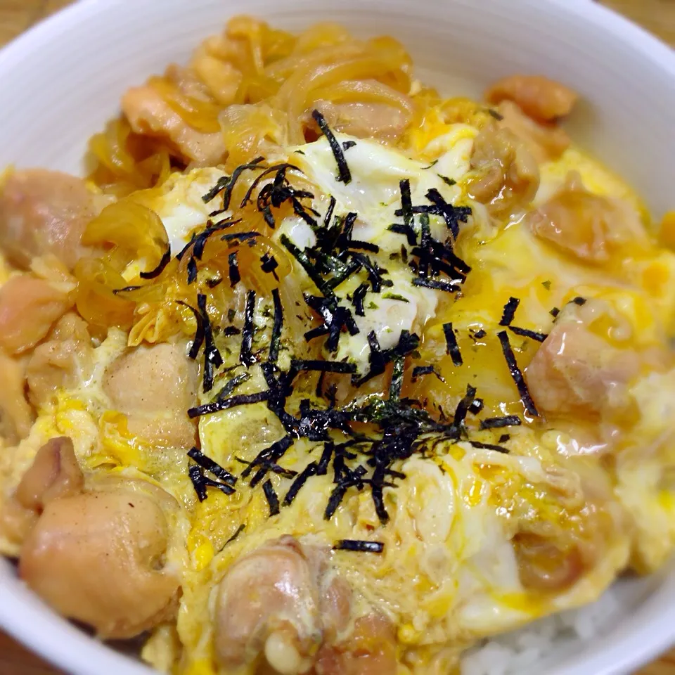 親子丼|マカロニ公爵さん