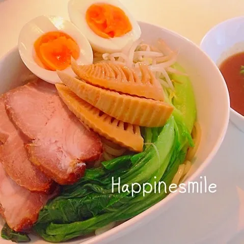 自家製チャーシューとメンマのつけ麺|Happinesmileさん