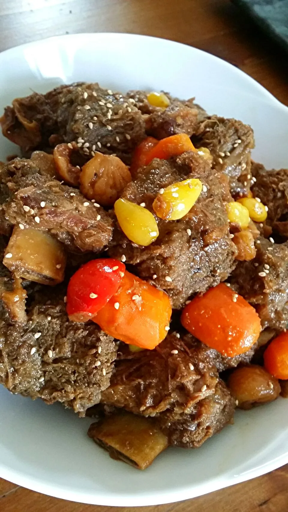 Snapdishの料理写真:소갈비찜(Beef Rib stew)|손명숙さん