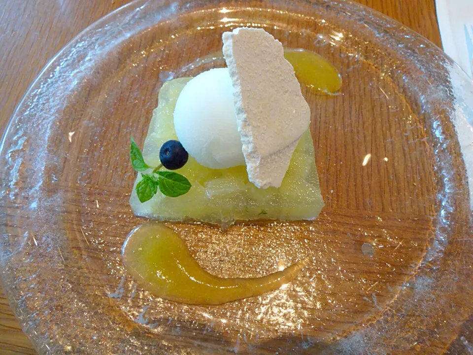 Grapefruit jelly & sherbet|sirakorn owadaさん