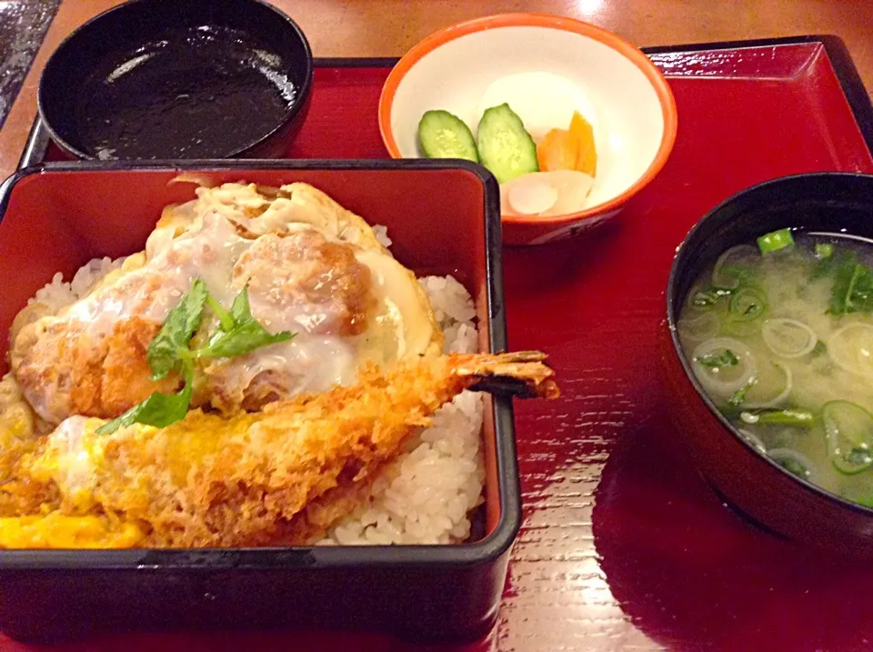 ヒレカツ丼＆お味噌汁|レナさん