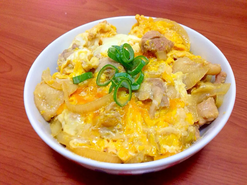 岩魚のしょっつる入り親子丼|とーらさん