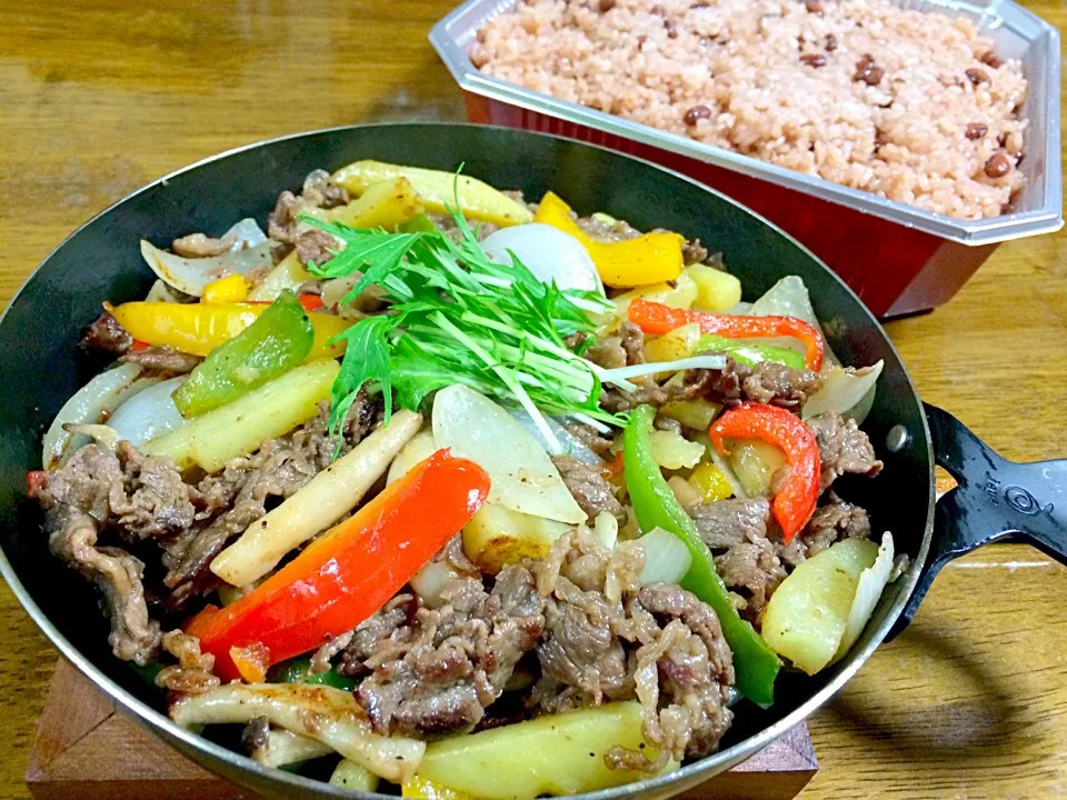 さわこさんの料理 たけのこと刻み牛肉のバター醤油パスタ🍝タケノコ無しの炒め物*\(^o^)/*|くみさんさん