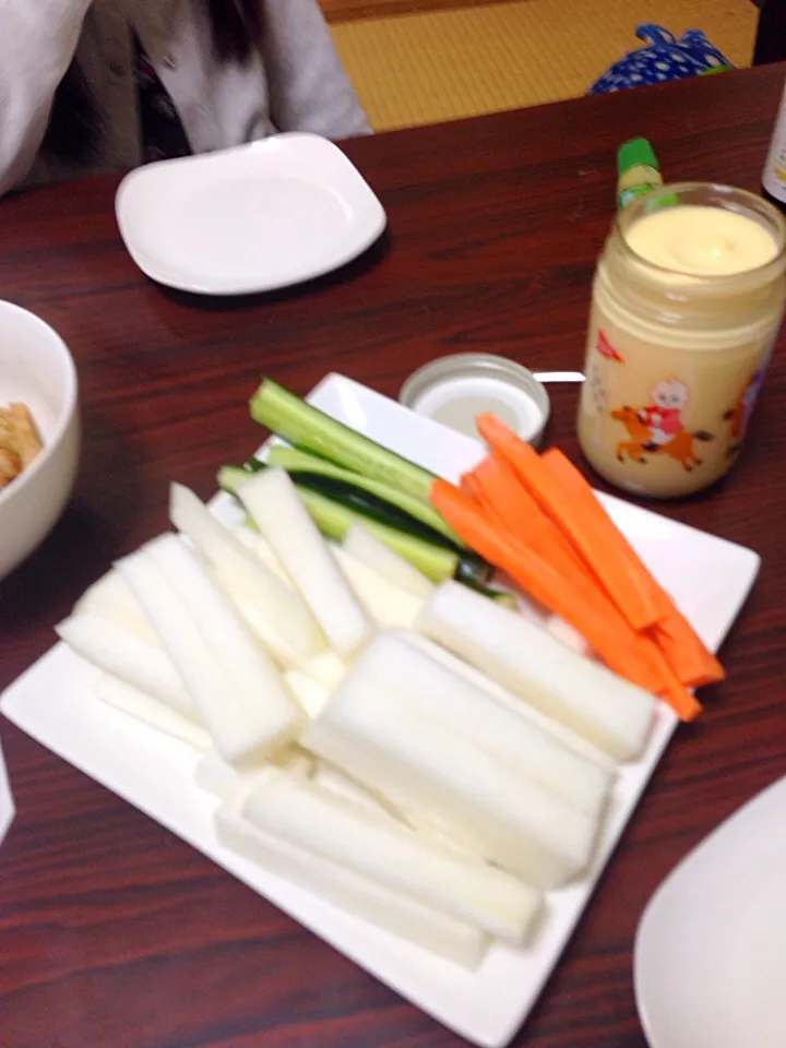 にんじん大根キュウリスキック|タカパパさん