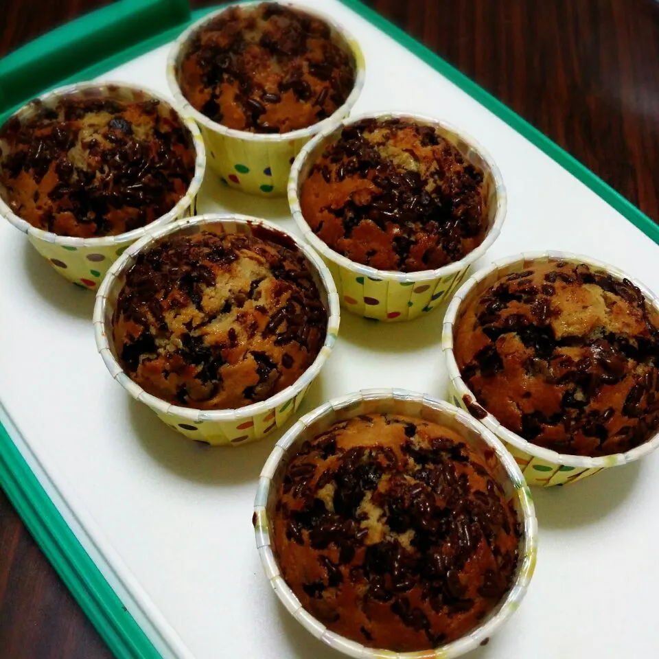 Chocolate chip Muffin|foodie!!さん