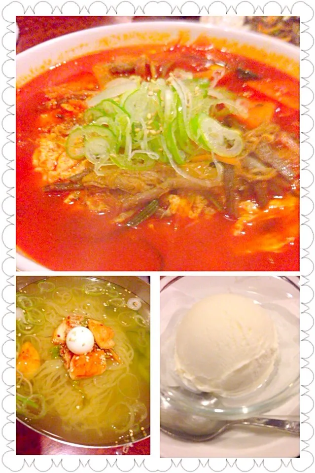 Gukbap,Naengmyeon&Ice cream🍨ｸｯﾊﾟ,冷麺&ｱｲｽｸﾘｰﾑ|🌈Ami🍻さん