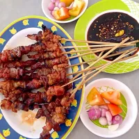 Snapdishの料理写真:Satay|Ratu Annisa Gandasariさん