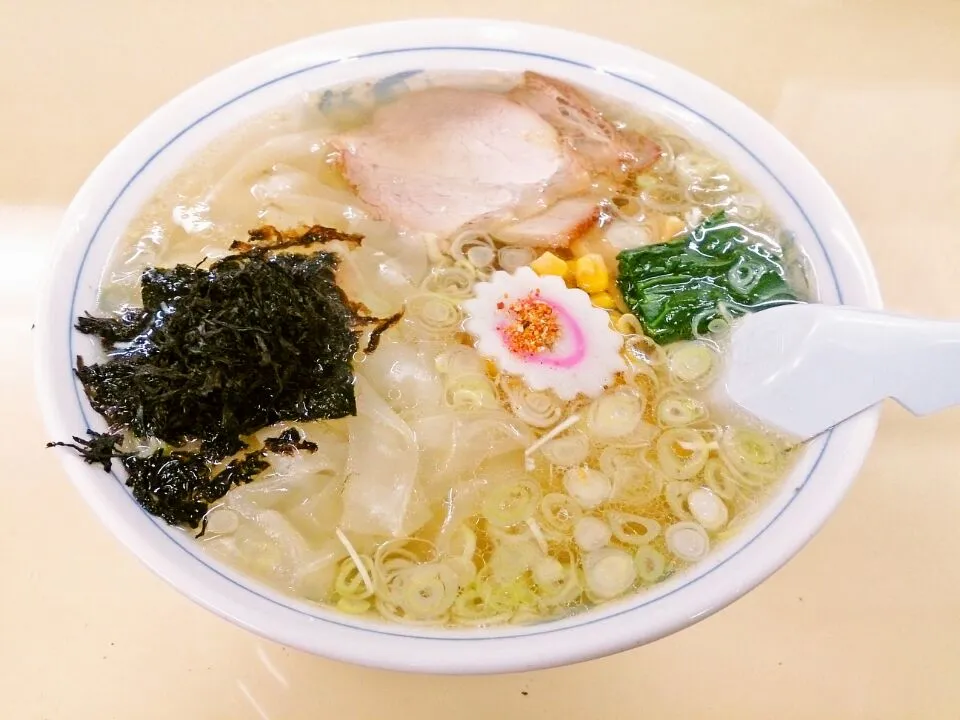 塩ラーメン＋ワンタン|ブラスワさん