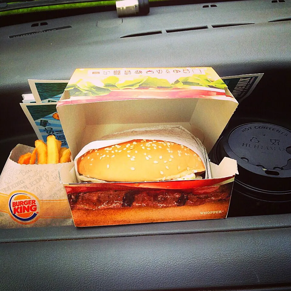 Wapper Meal @ Burger King, Crewe UK|KazutoEESさん