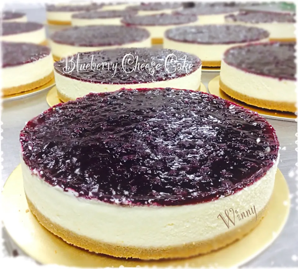 Blueberry Cheese Cake|Winny Yauさん