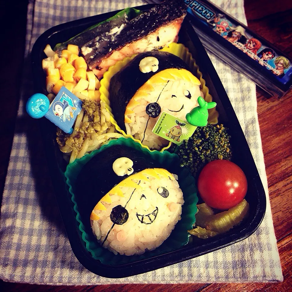 Adventurers! Onigiri Bento. 冒険者たちのおにぎり弁当💕|Yuka Nakataさん