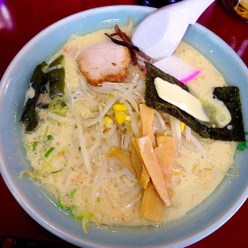 茂らーめん 牛乳ラーメン|カウンター嬢さん