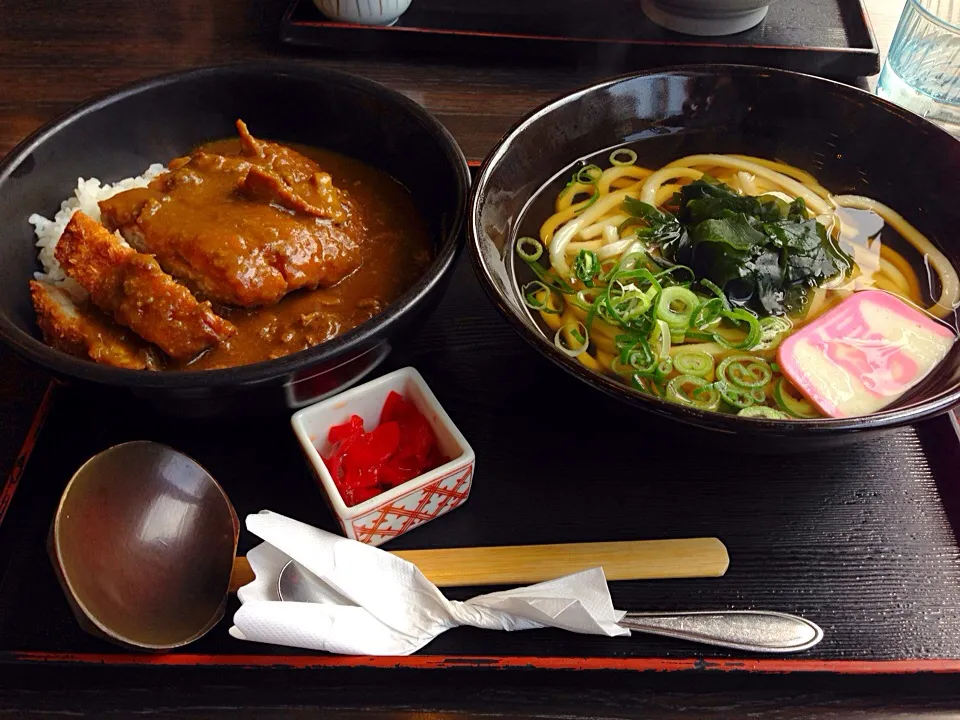 カツカレーセット(^O^)／|すかラインさん