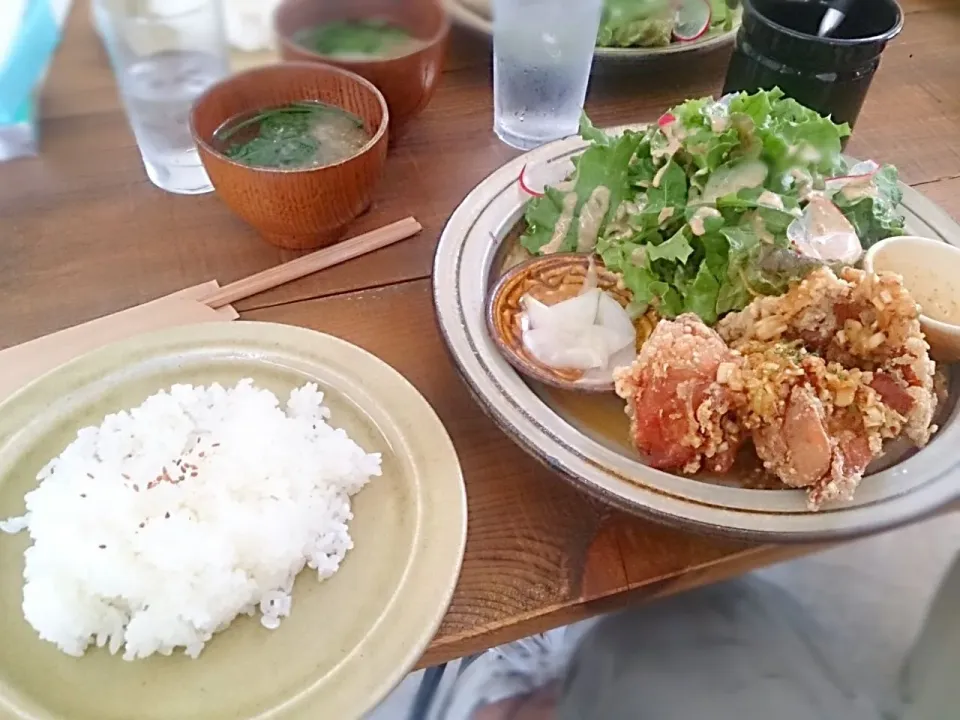 【Merci】油淋鶏ランチ(*^^*)|料理好きさん