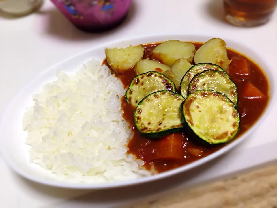 トマトチキンカレー|nanae takedaさん