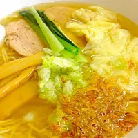 塩ワンタン麺|竹村軍曹さん