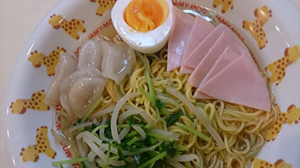 緑黄色野菜そうめんで。ラーメン風ソーメン|天野めぐみさん