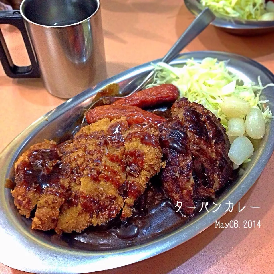 金沢カレー⁉︎『ターバンカレーLセットの小』|さと⋆さん