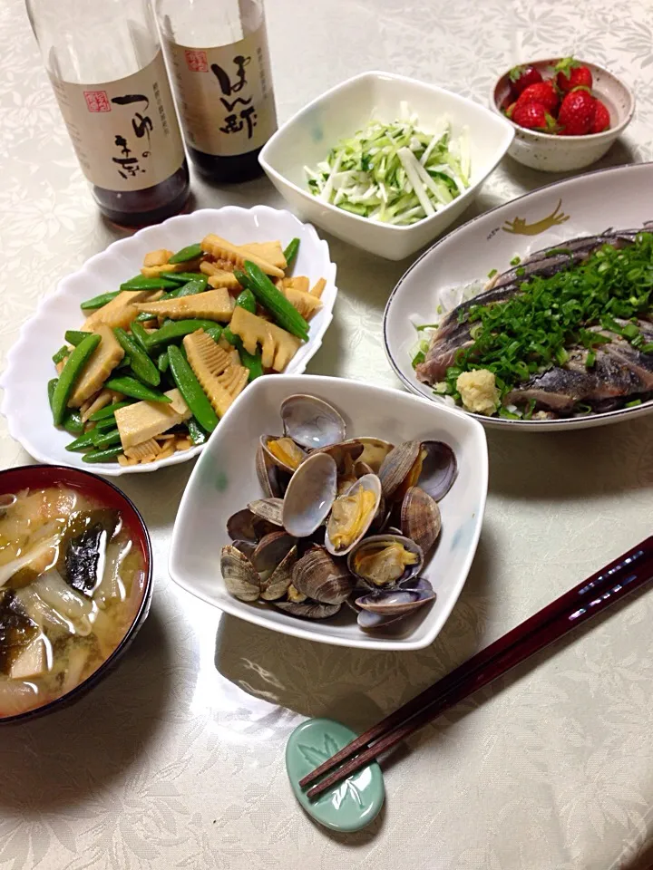 今日の夜ご飯。|いっしーさん