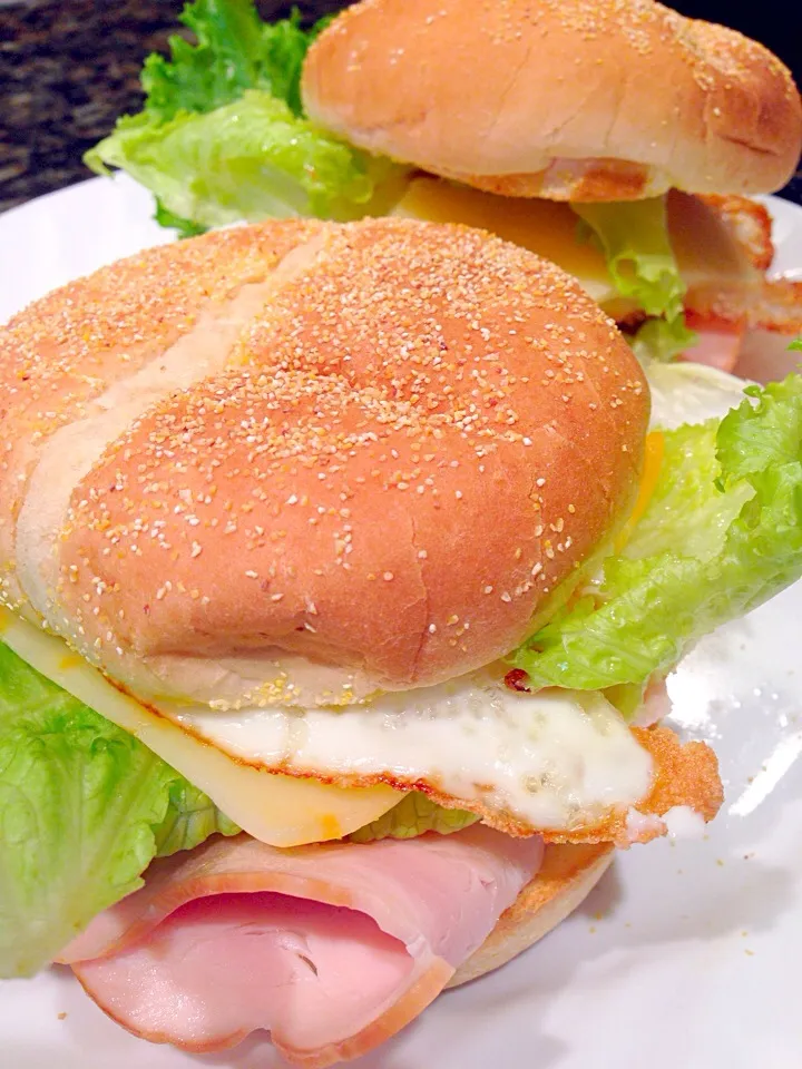 Egg and Ham Sandwich|Allissa Zhaoさん