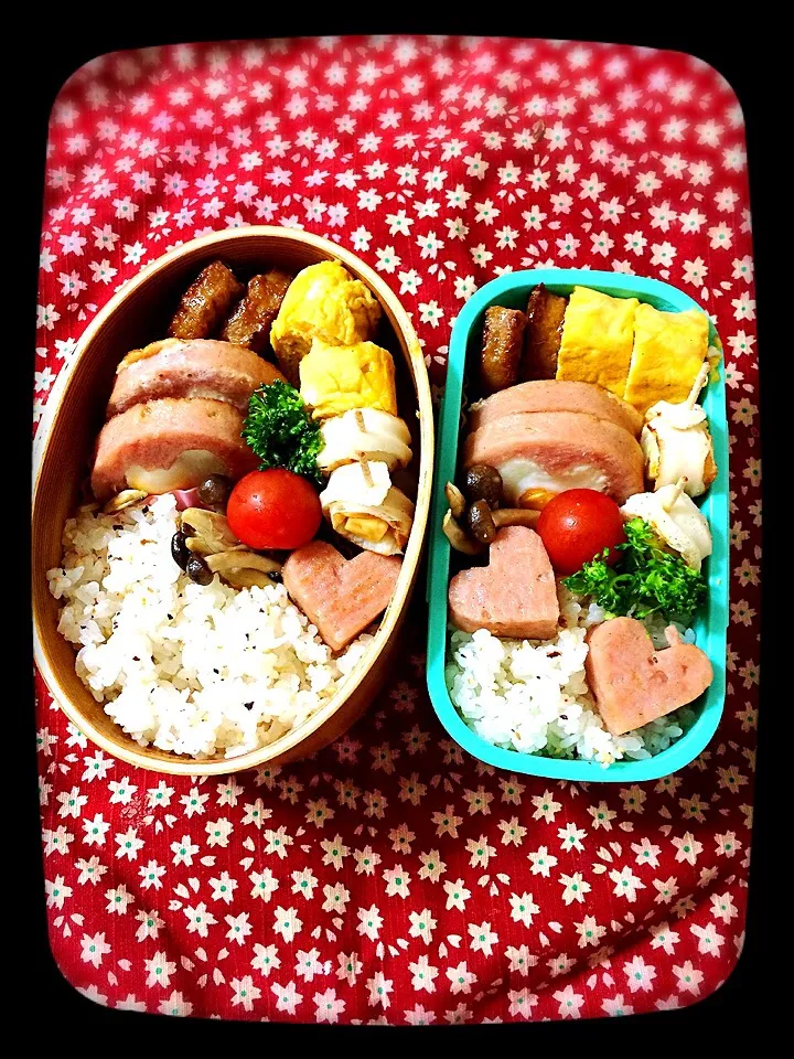 Snapdishの料理写真:5/7長女通学・パパ弁当|marinaさん