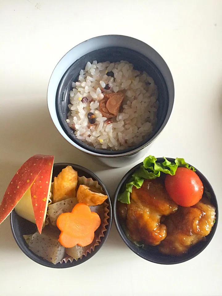 Snapdishの料理写真:照り焼きチキン弁当|charmyさん