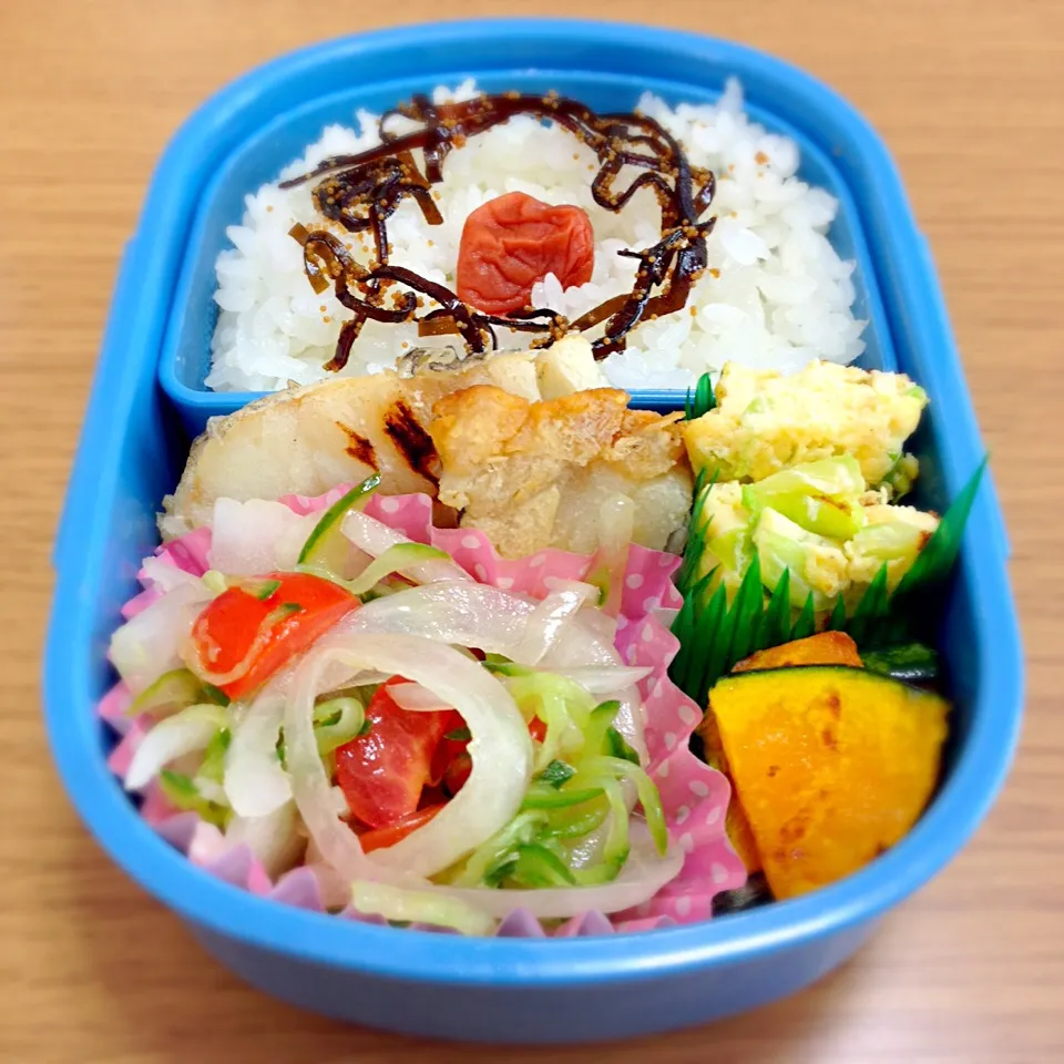 Snapdishの料理写真:【今日のお弁当】野菜たっぷり弁当|たきゃたさん