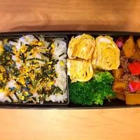 Snapdishの料理写真:旦那さんのお弁当♡|Chie N⭐さん