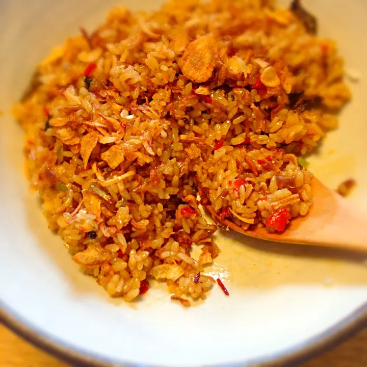 Snapdishの料理写真:Nasi goreng|Sri Budi Lestariさん