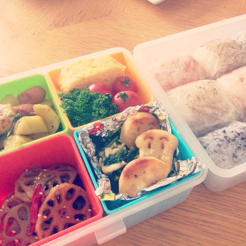 Snapdishの料理写真:picnic弁当♪|MEGUMUさん