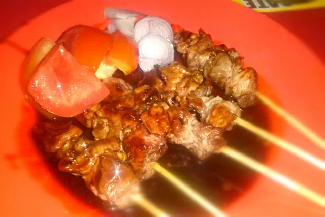 sate kambing pak yani|indra khさん