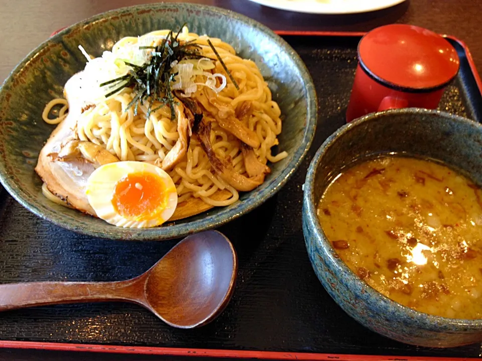 予想外 パパとつけ麺|きむらゆりかさん