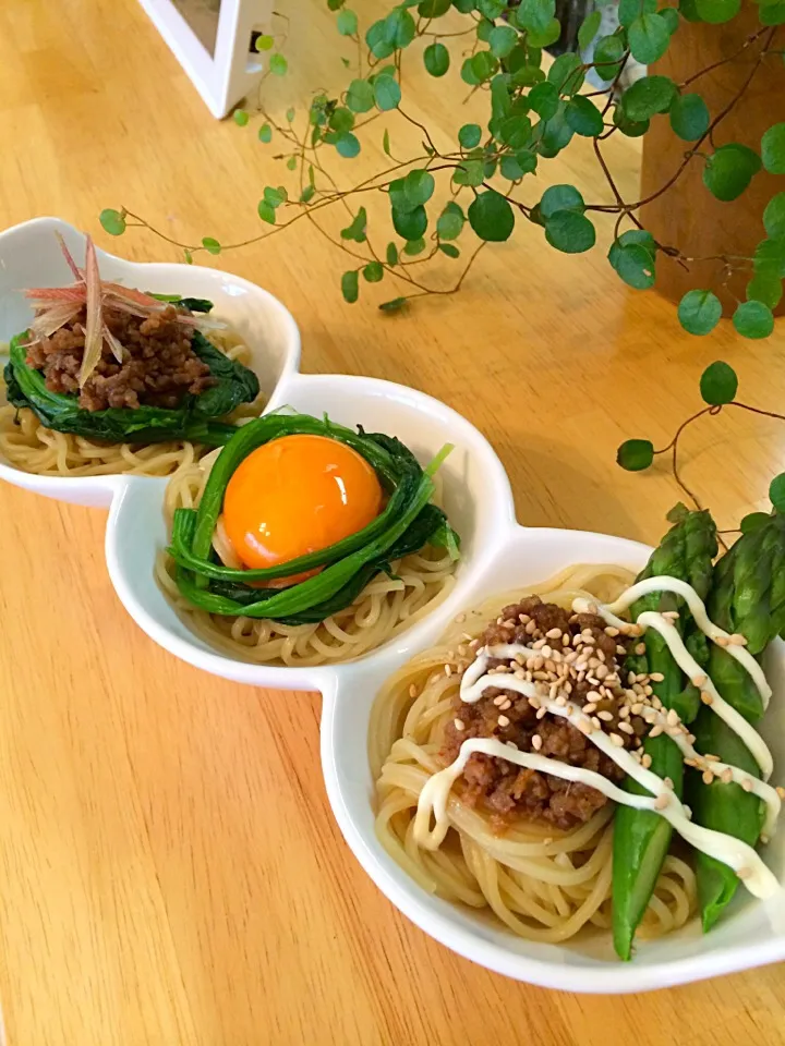 肉味噌ゴマだれ麺🎵|chieさん