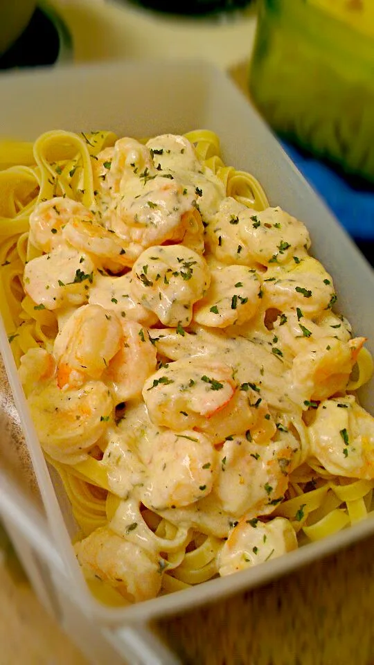 Shrimp Alfredo - Home made :3|Jessicaさん