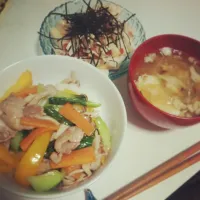 あるもので晩御飯～|腹ペコちゃん♡：)さん