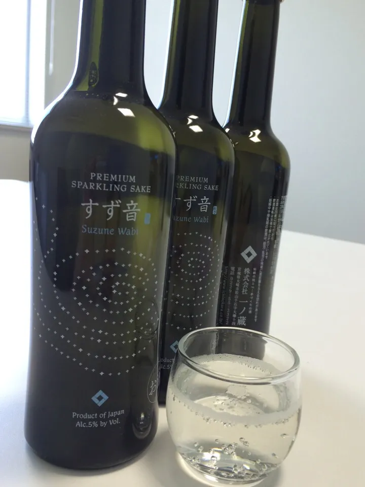 Snapdishの料理写真:すず音Wabi〜PREMIUM SPARKLING SAKE〜一ノ蔵より|happinessさん