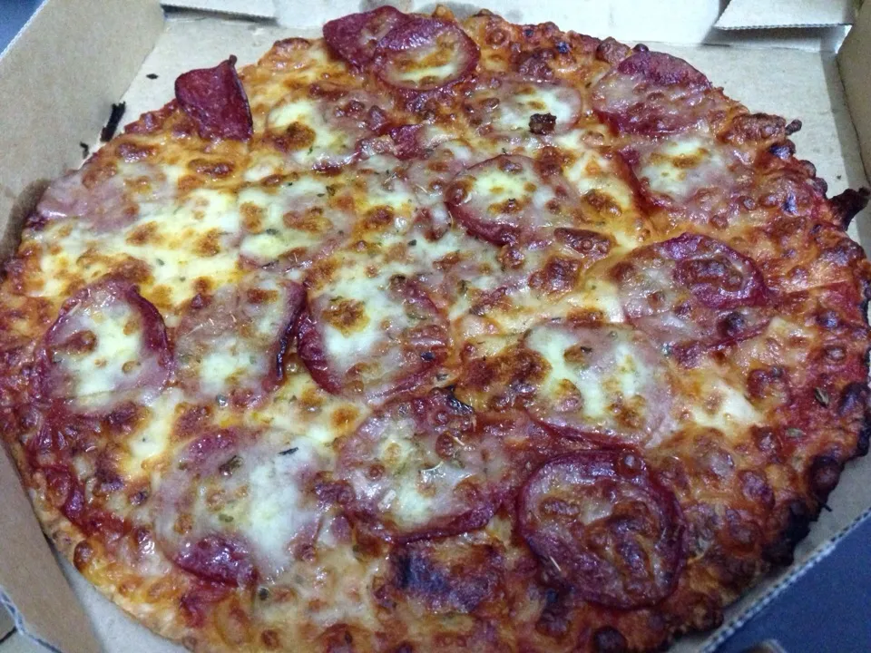 Beef pepperoni @ Dominos Pizza|Daniel Chongさん