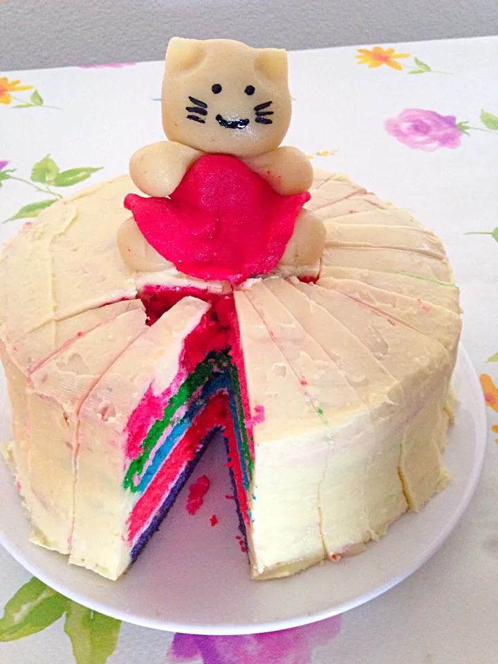 Rainbow Cake|Fujiko Toyohashiさん