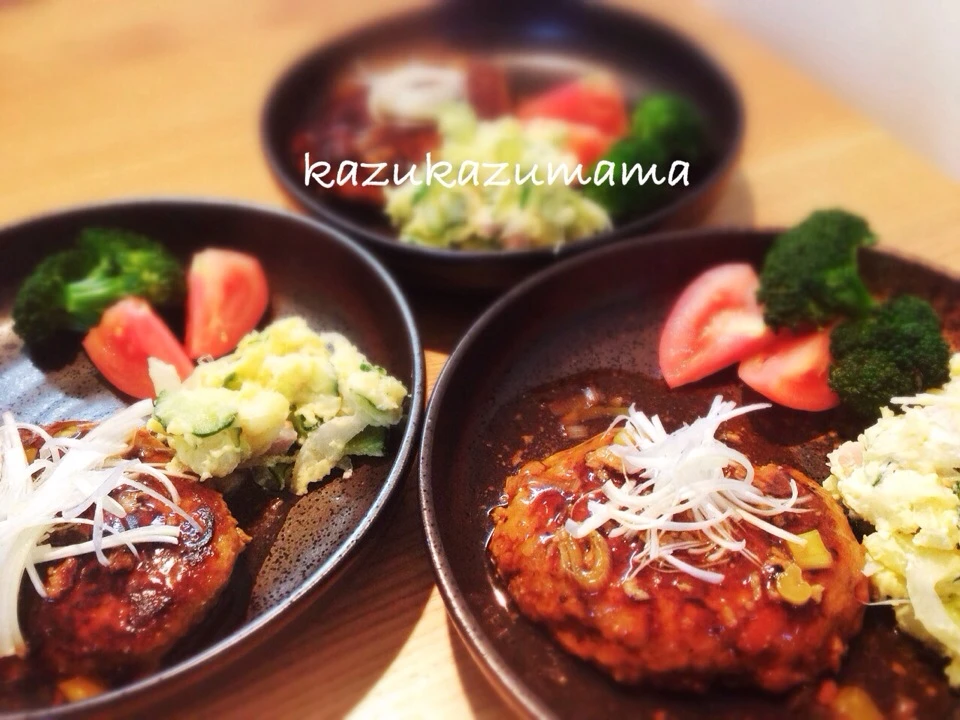 卯の花と挽肉のハンバーグ|kazukazumamaさん