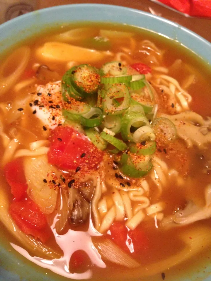 Snapdishの料理写真:マルちゃん正麺 カレーうどん|たけのこジョニーさん