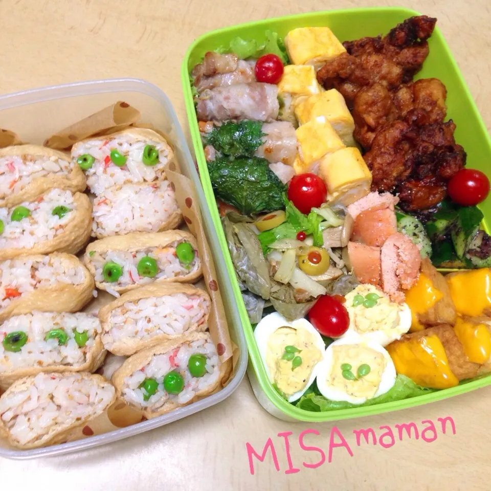 Snapdishの料理写真:ピクニック弁当|みさmamanさん