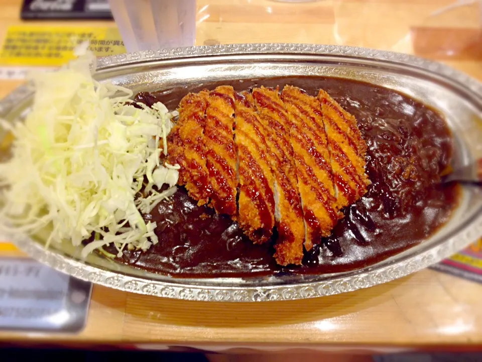 ゴーゴーカレーチキンカツカレー大盛り|りえさん