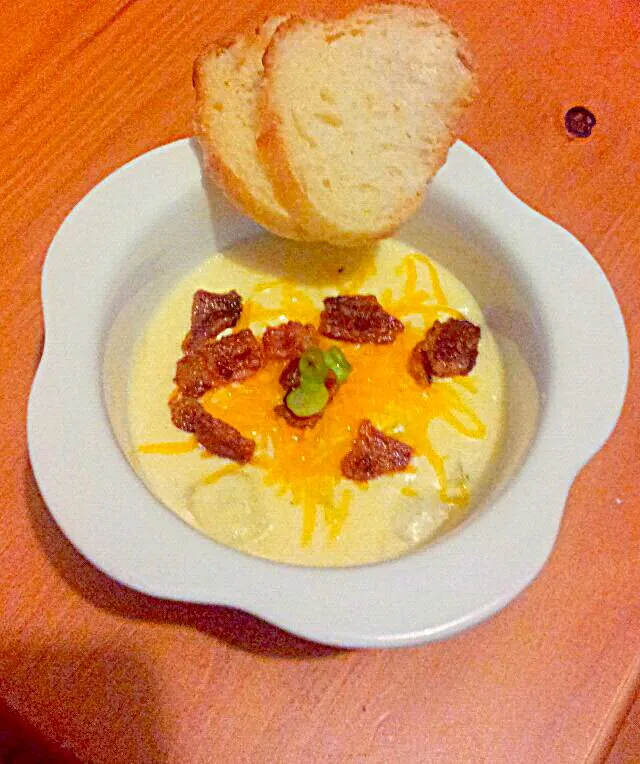 loaded baked potato soup...|Angie M.さん