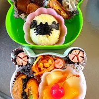 Snapdishの料理写真:幼稚園児のお弁当|まいこさん