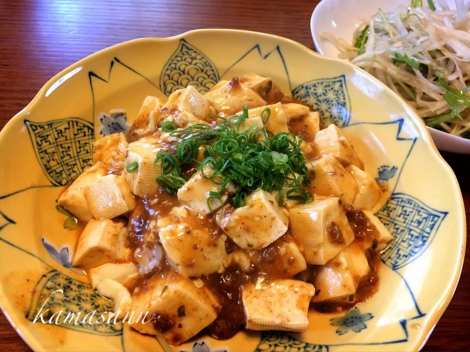 麻婆豆腐丼👲|かまさん