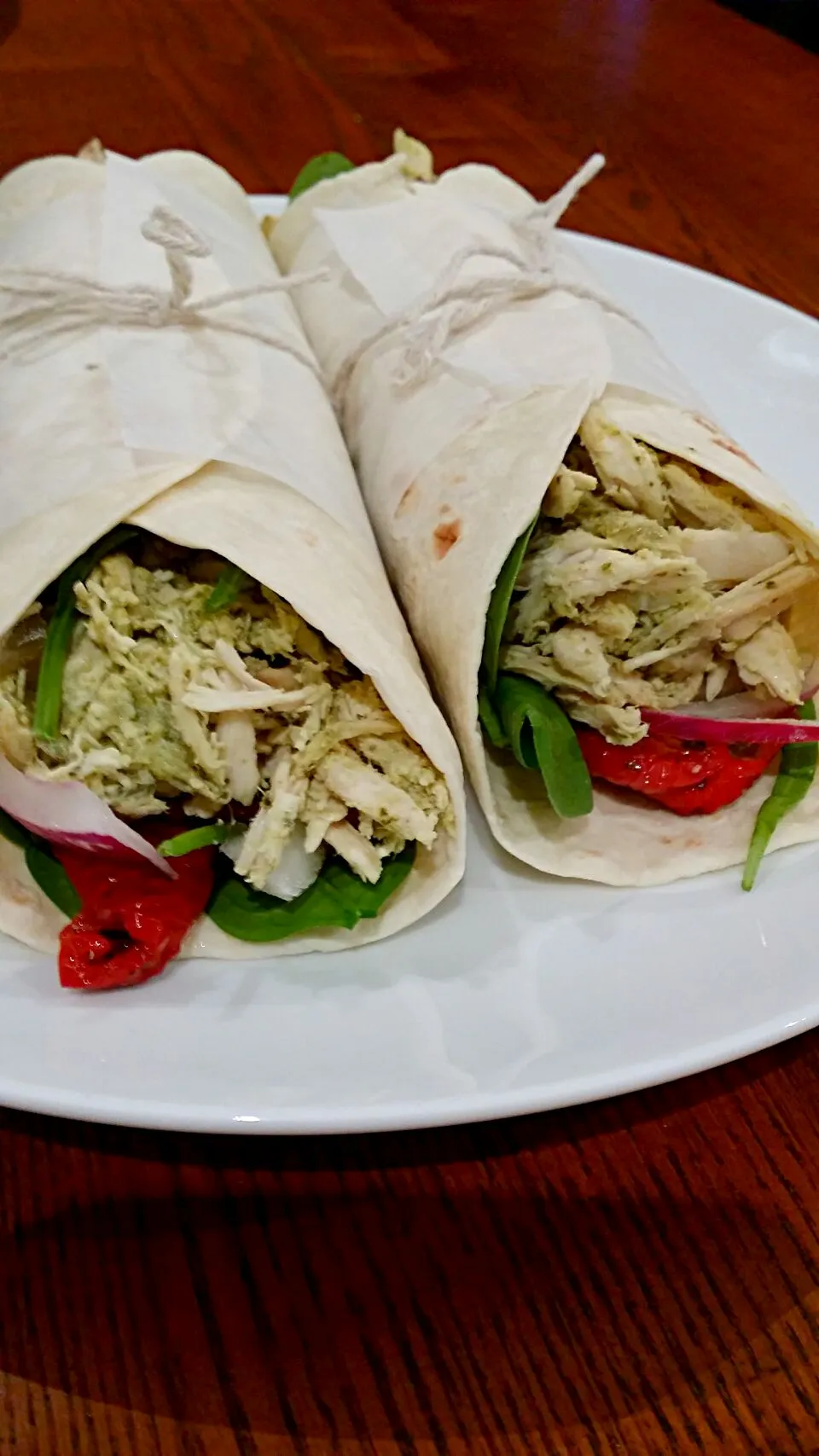 Pesto chicken wrap|Candyさん